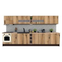 Bucatarie MARINA NEW 380 Wenge / Decor K365